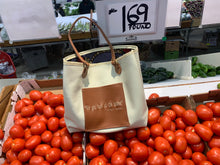 Load image into Gallery viewer, “We Got Food at the House” Farmers Market Shopping Bag
