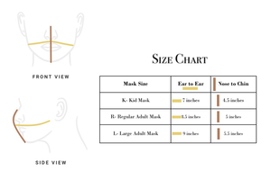 Triangle African Print Face Mask